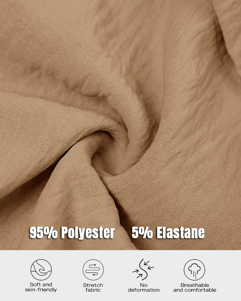 Long Sleeve Button Down Drawstring Shirt Dress