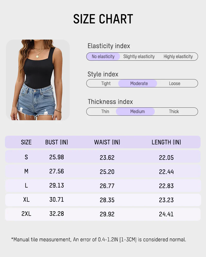 U-Neck Built-In Bra Shaping Tank Top