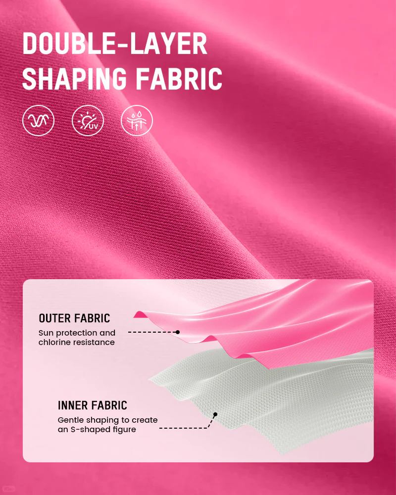 Sculpt Ease Ruched V-Neck One-Piece Swimsuit