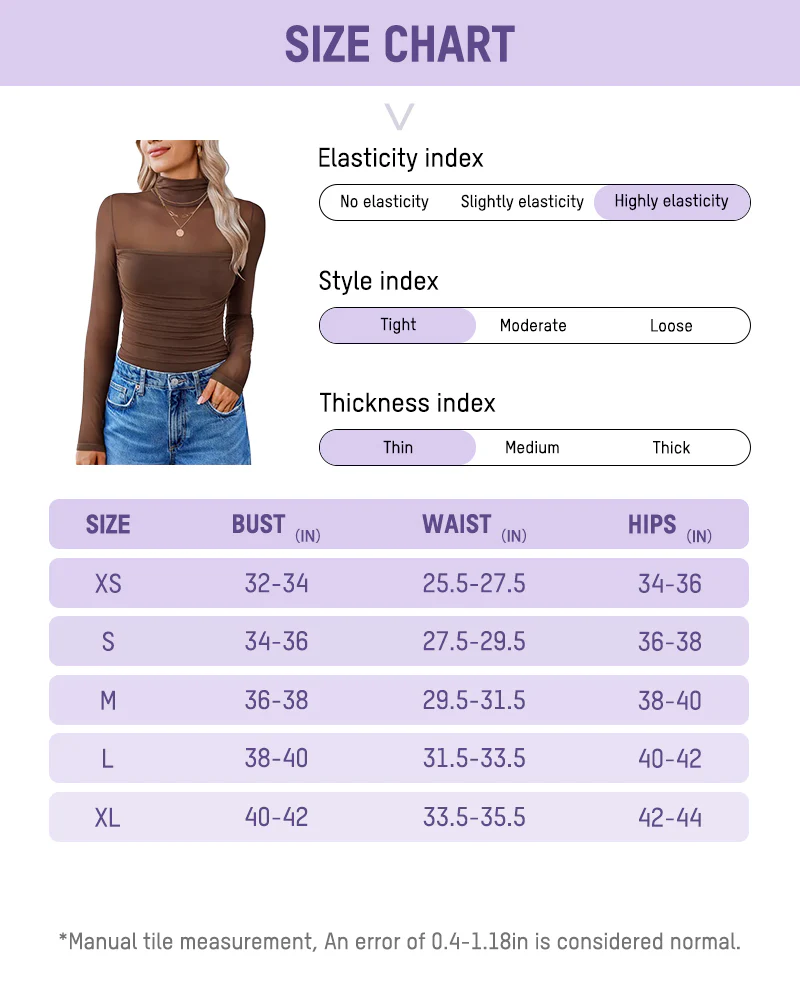 Women Long Sleeve Bodysuit Turtle Neck Shapewear