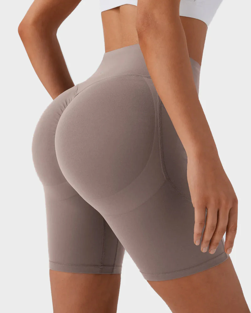 Tummy Control Butt-Lifting Training Shorts with Pockets – 7