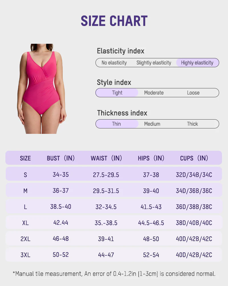 Sculpt Ease Ruched V-Neck One-Piece Swimsuit