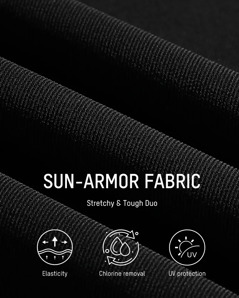 Metallic Accent Mesh Panel One-Piece Swimsuit