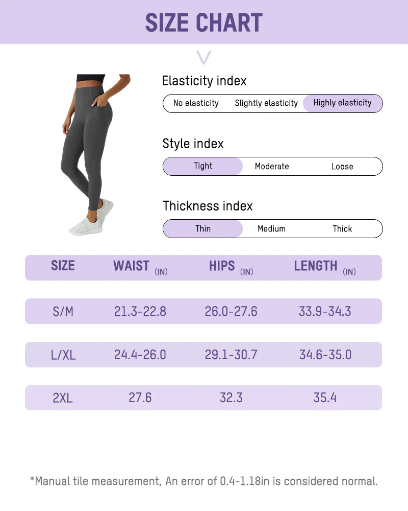 Tummy Control Butt-Lifting Training Leggings with Pockets
