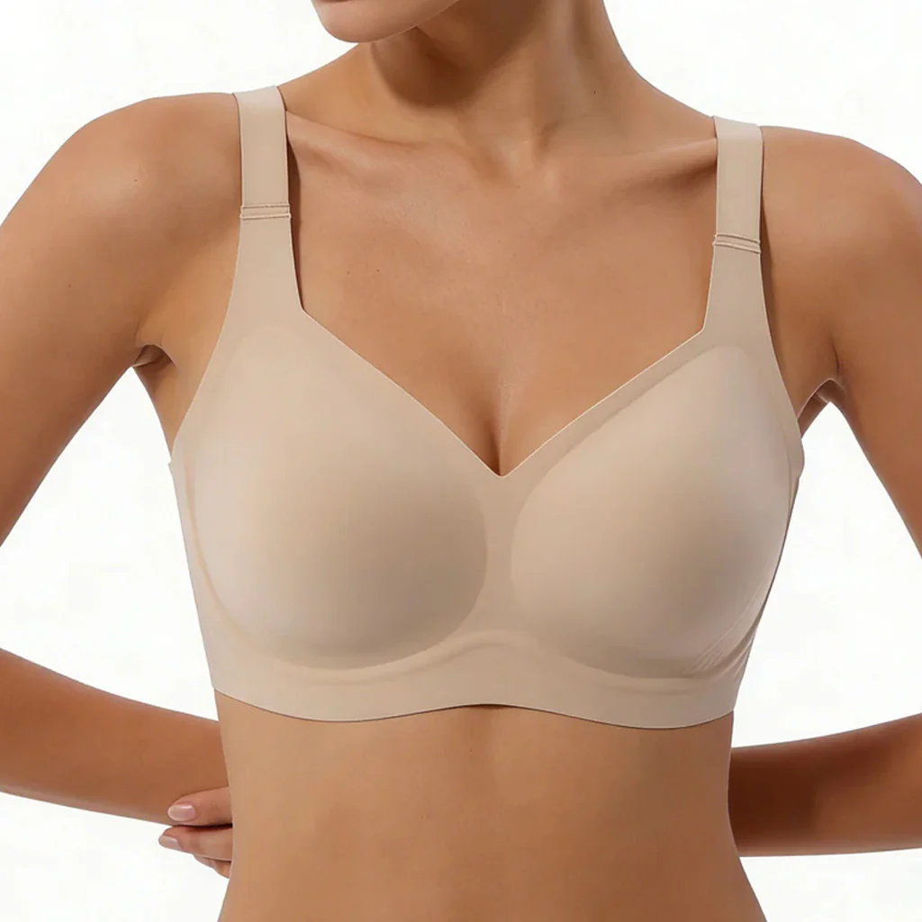 VRCOMFY Everyday Bra with Jelly-Soft Push-Up & Wireless Comfort (MKB)